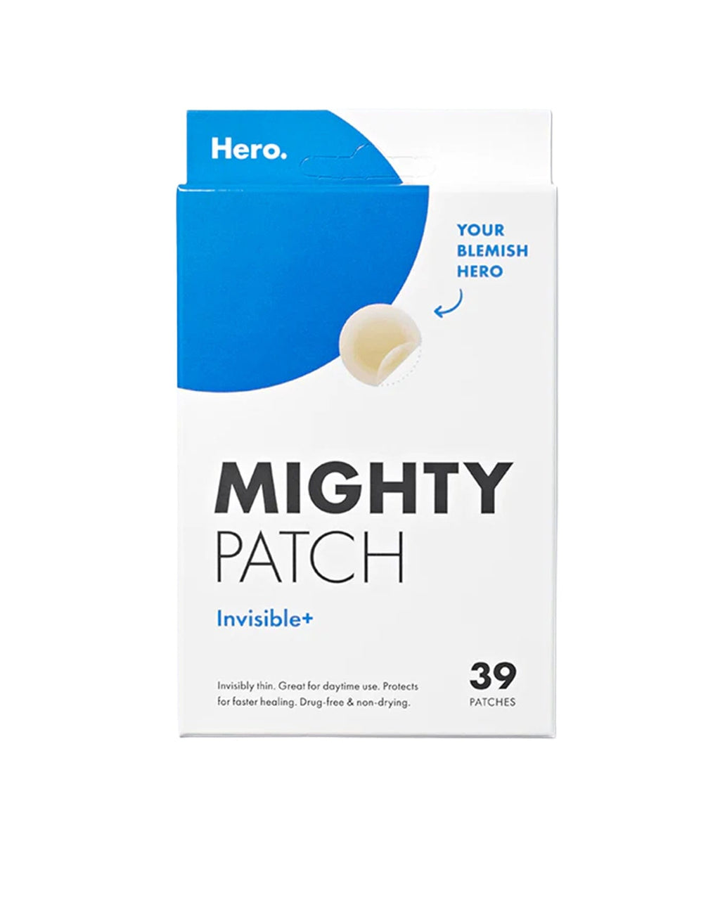 Hero Cosmetics Mighty Patch Invisible+ - Daytime Hydrocolloid Blemish Cover Patches 100ml