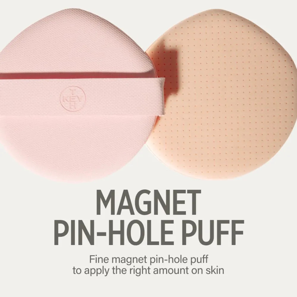 Kiss Pink Magnet Cushion 16g SPF40 (with Beauty Sponge)