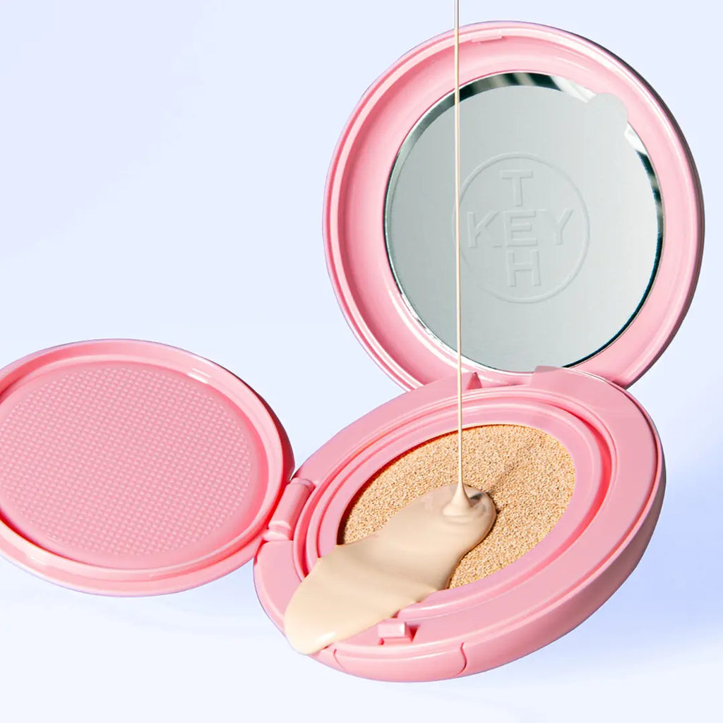 Kiss Pink Magnet Cushion 16g SPF40 (with Beauty Sponge)
