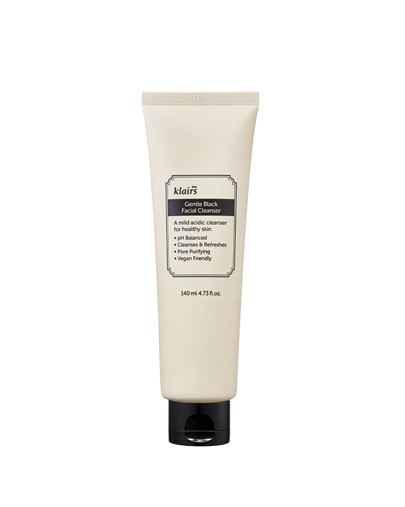 Klairs Gentle Black Facial Cleanser 140ml, 2pcs