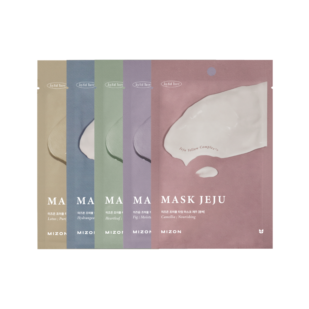 Mizon Joyful Time Mask Jeju Line - 5 Types (1pc) 40ml
