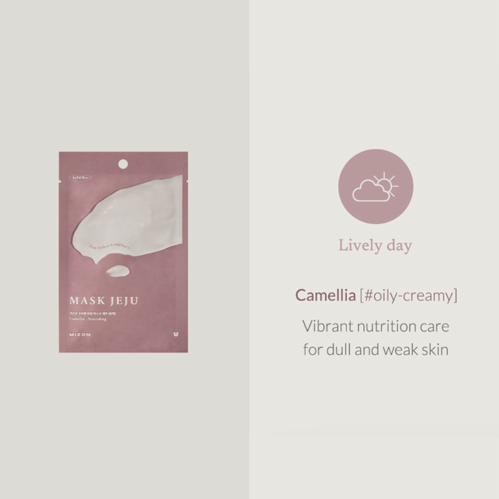 Mizon Joyful Time Mask Jeju Line - 5 Types (1pc) 40ml