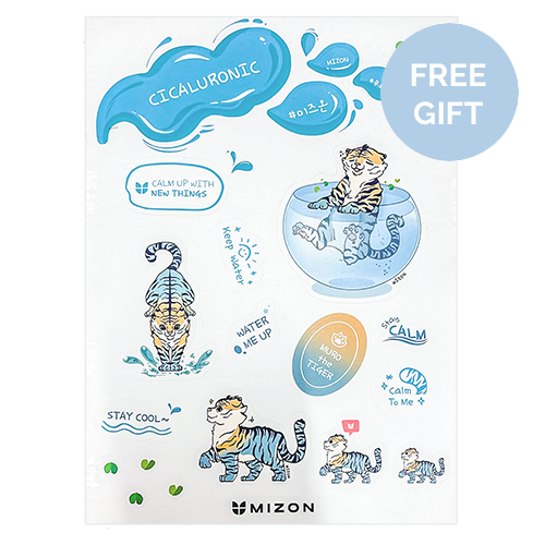Mizon Cicaluronic Water Fit Mask - 40Sheets