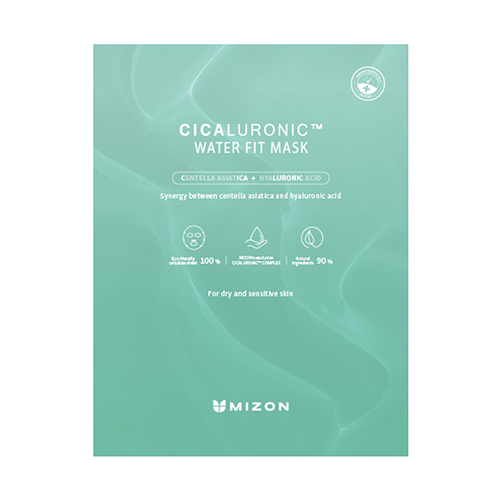 Mizon Cicaluronic Water Fit Mask - 40Sheets