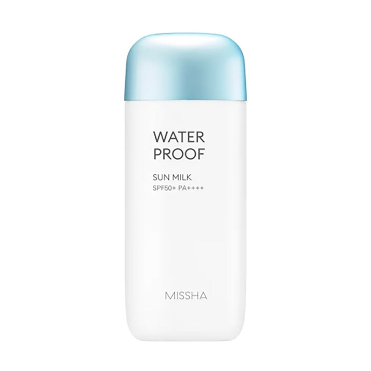 MISSHA All Around Safe Block Waterproof Sun Milk SPF50+ 70ml, 2 Pieces