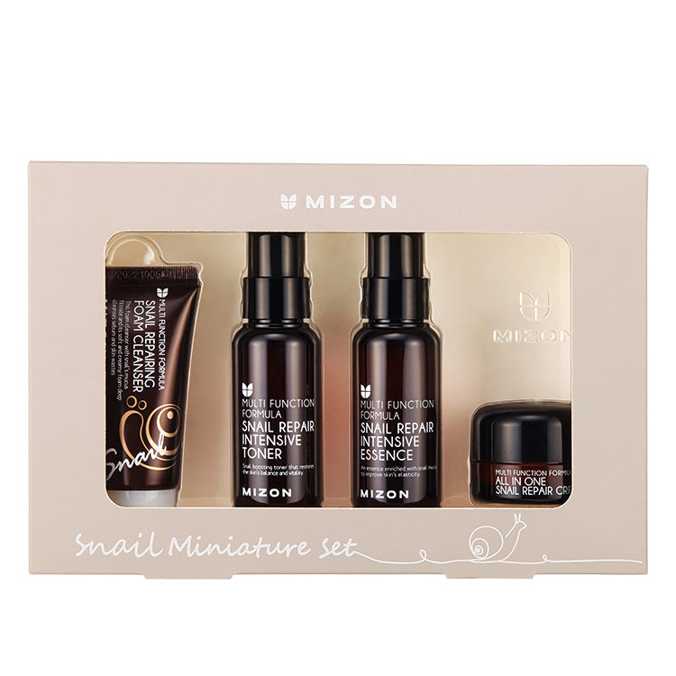 Mizon Snail Repair Line Miniature Travel 4-Piece Set 155ml
