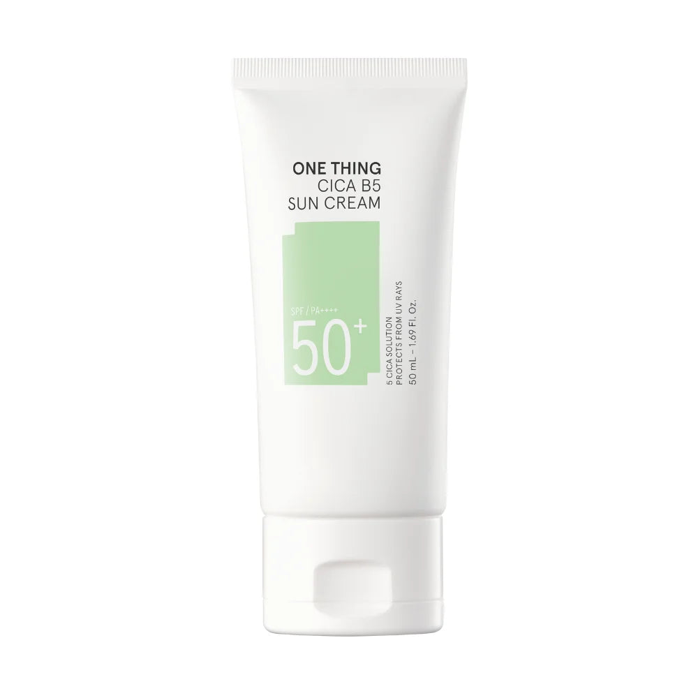 ONE THING Cica B5 Sun Cream 60ml (SPF50+), 3pcs