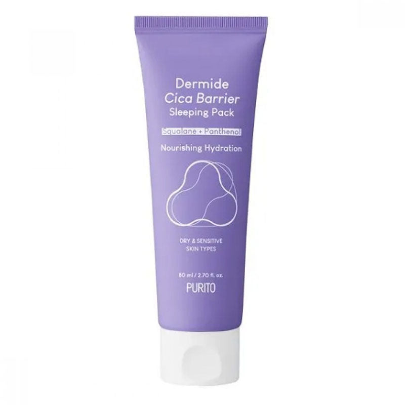 PURITO Dermide Cica Barrier Sleeping Pack 80ml x 2