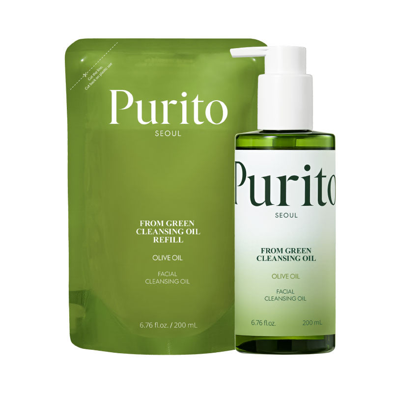 From Green Cleansing Oil Refill Set 200ml x  2