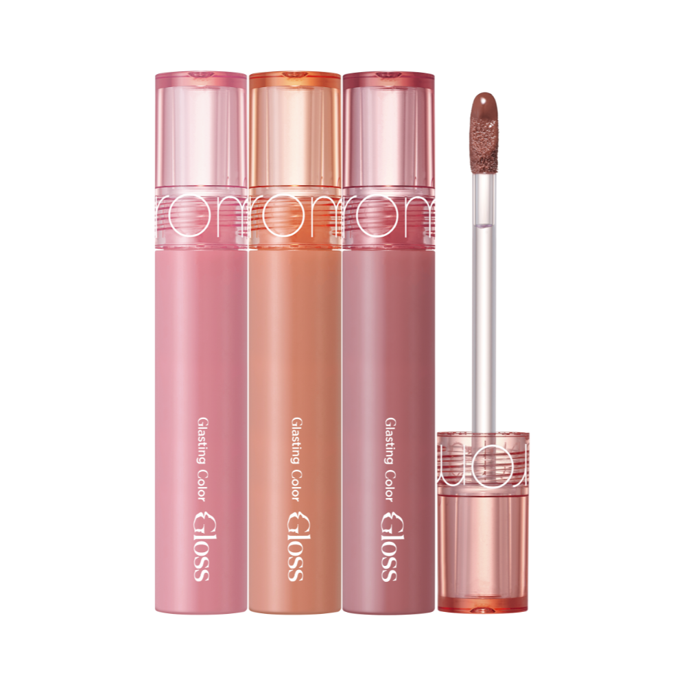 Rom&nd Glasting Color Gloss - 05 Dim Mauve (4pcs)