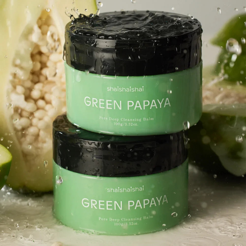 Shaishaishai Green Papaya Pore Deep Cleansing Balm (102ml) - 1ea
