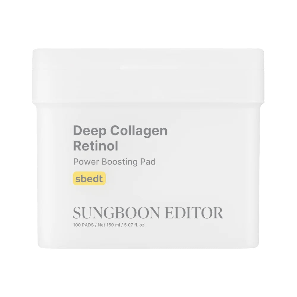 Sungboon Editor Deep Collagen Retinol Power Boosting Pad 180Sheets (150ml)