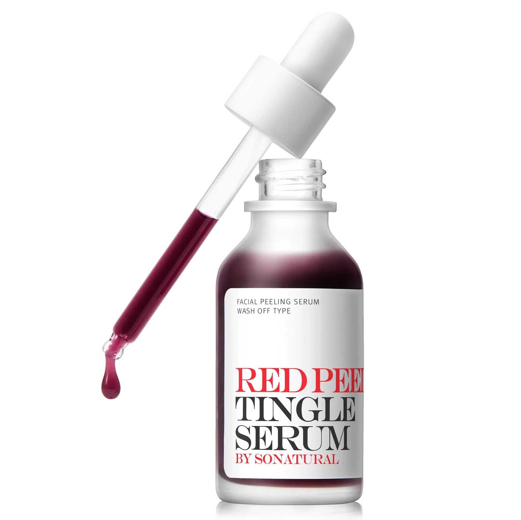 So Natural Red Peel Tingle Serum 35ml (1ea)