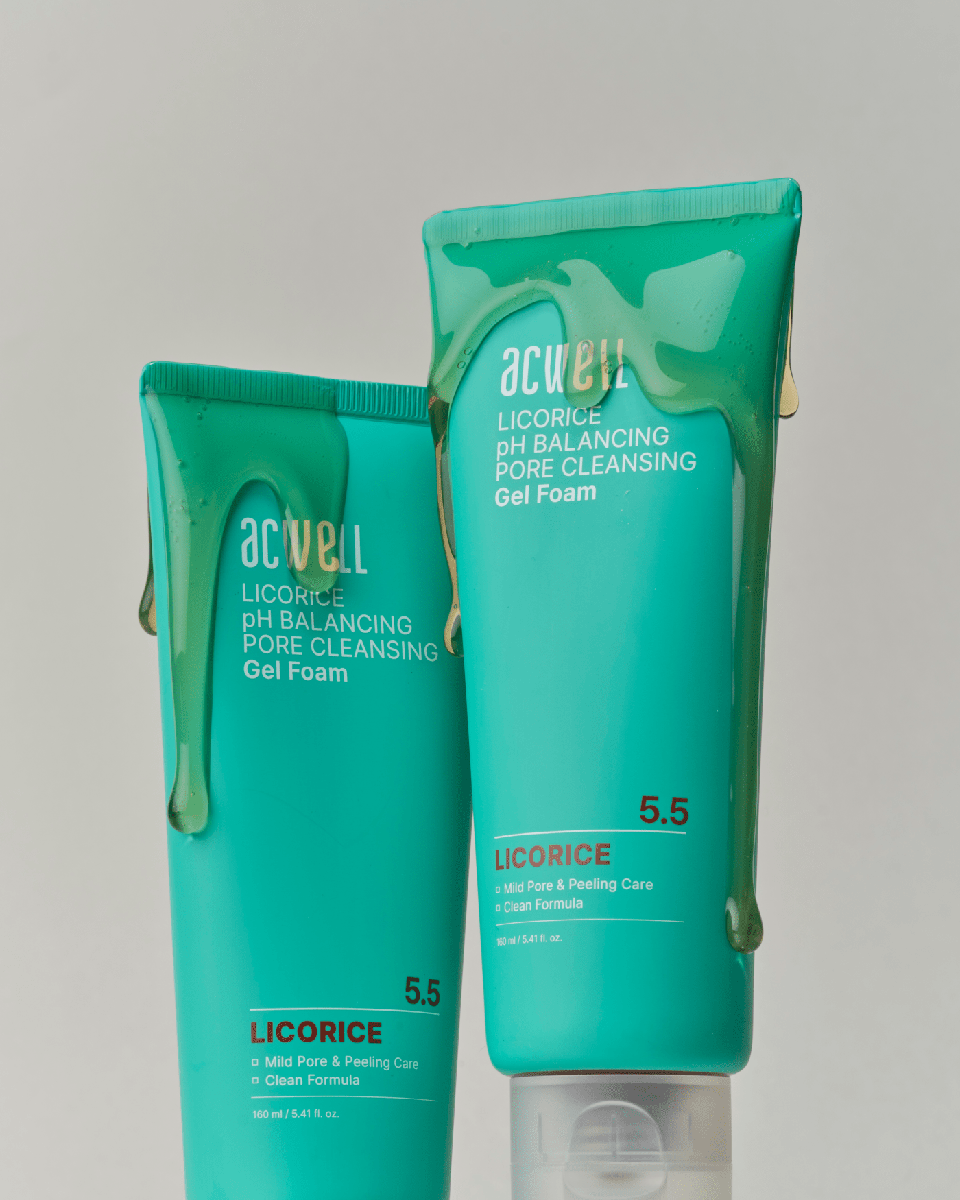 Licorice pH Balancing Pore Cleansing Gel Foam 160ml