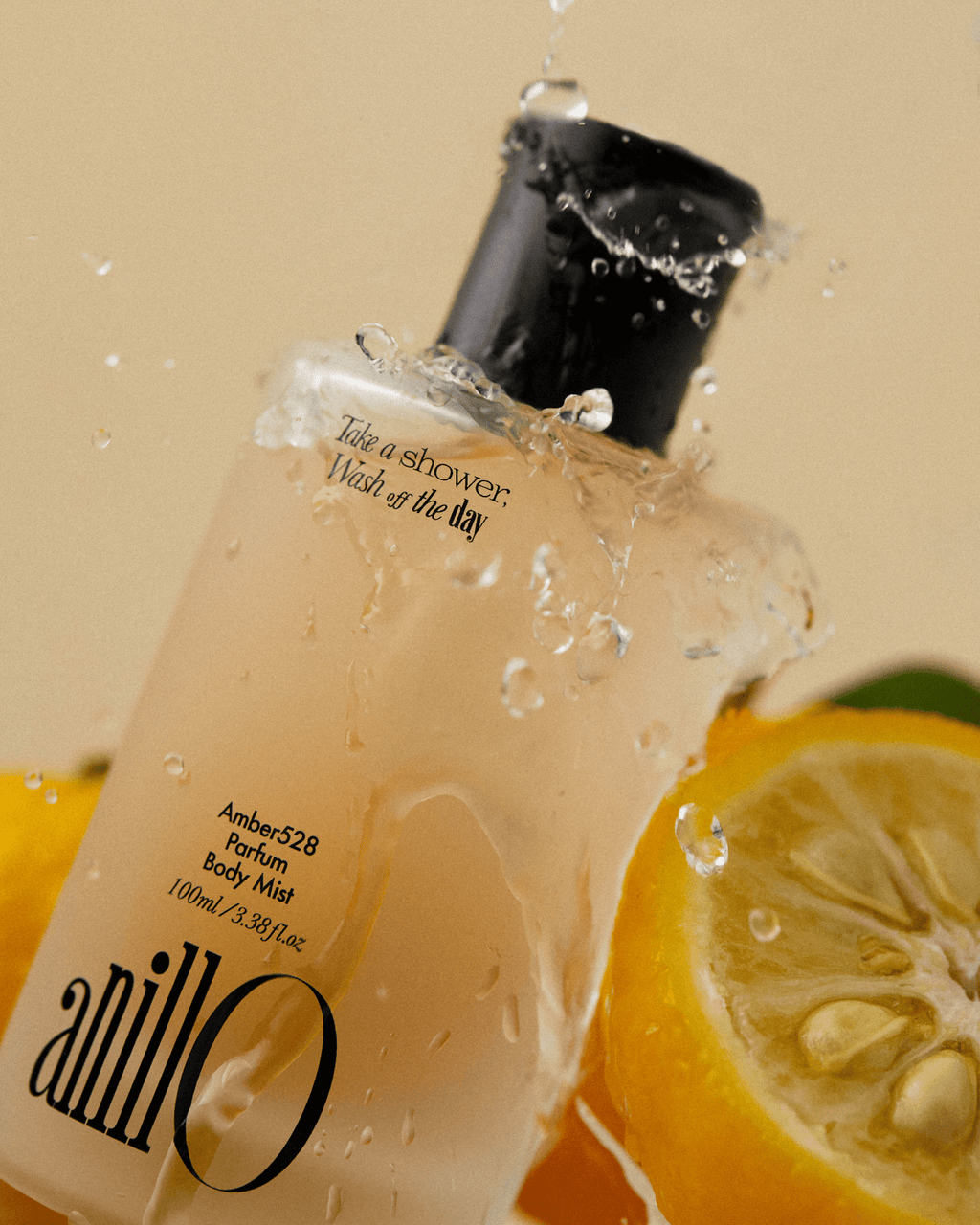 Anillo Amber 528 Parfum Body Mist (Citrus Scent), 100ml, 1pc