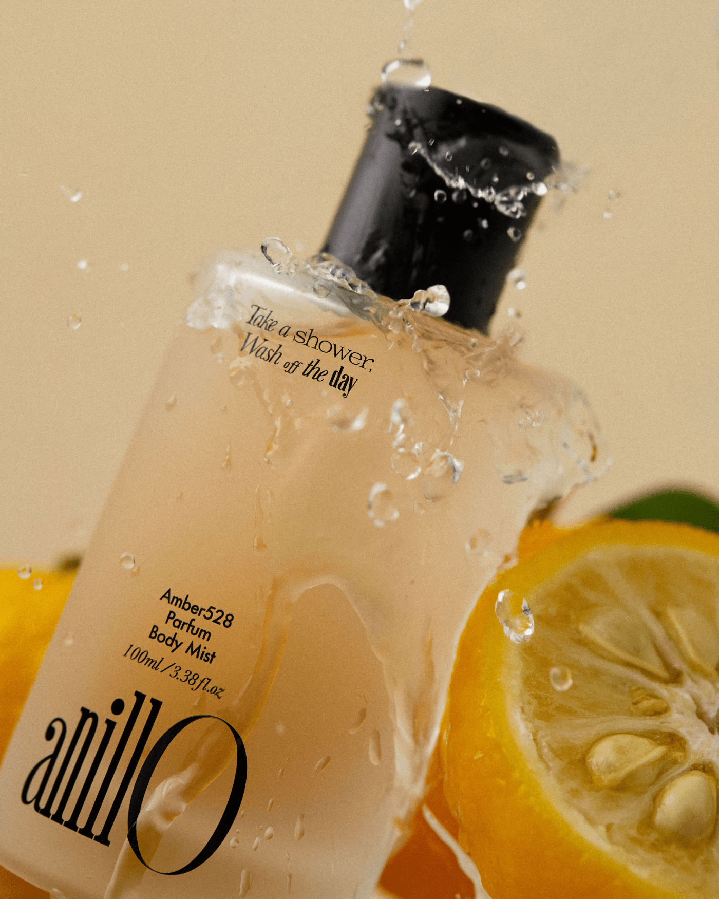 Anillo Amber 528 Parfum Body Mist (Citrus Scent), 100ml, 1pc