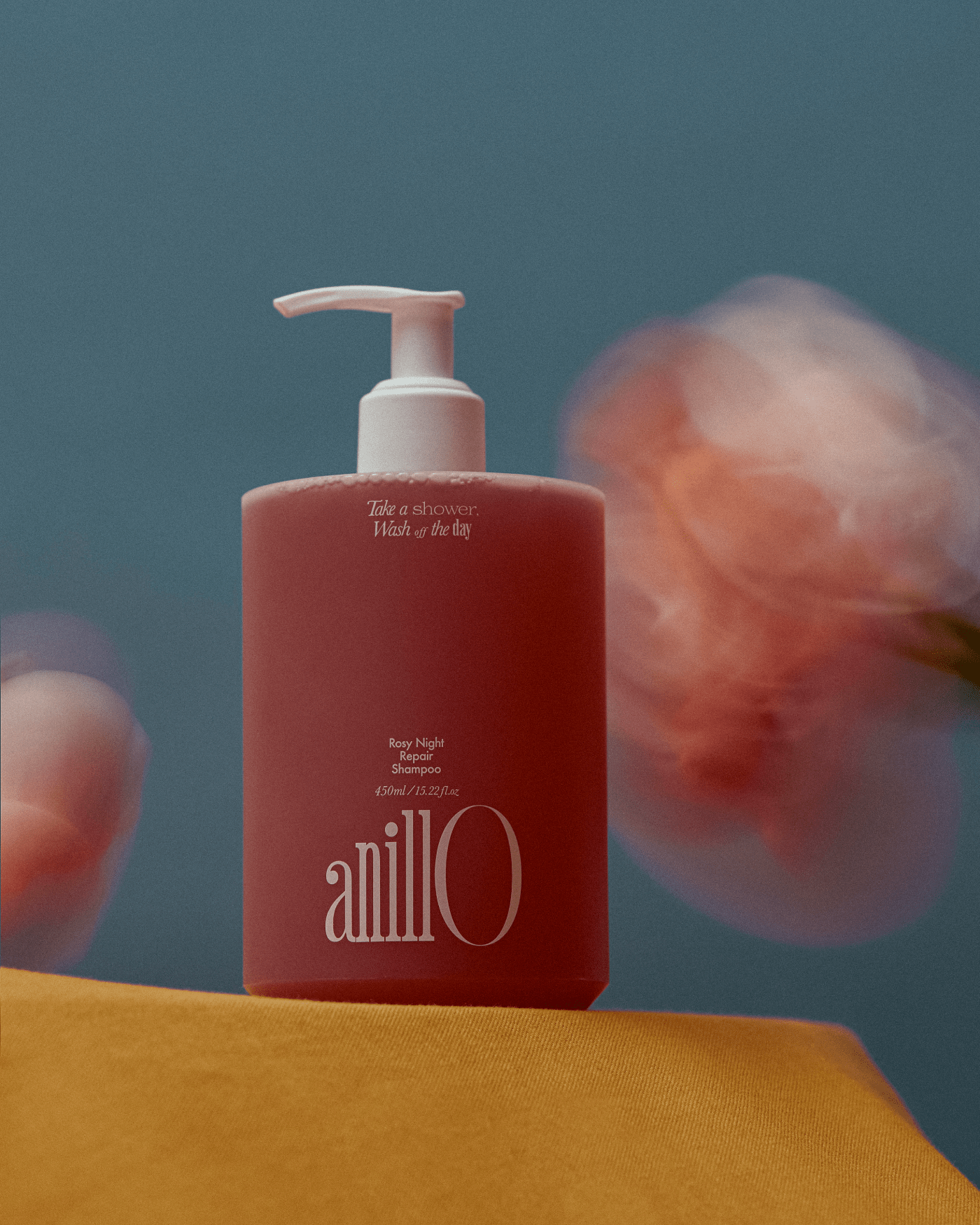 Anillo Rosy Night Repair Shampoo Musky Floral Scent, 450ml, 1pc