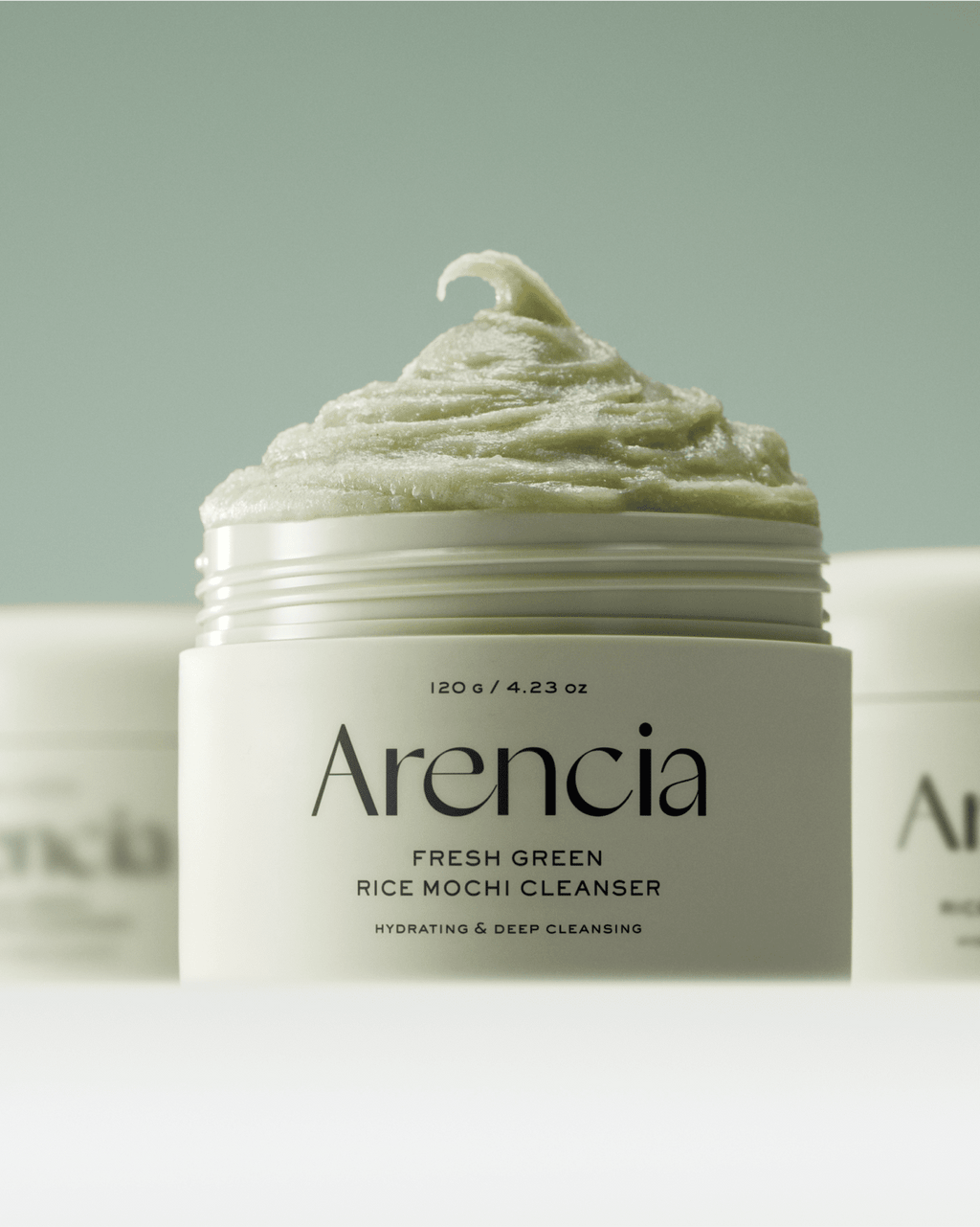 [1+1] Arencia Fresh Green Rice Mochi Cleanser 120g + 120g