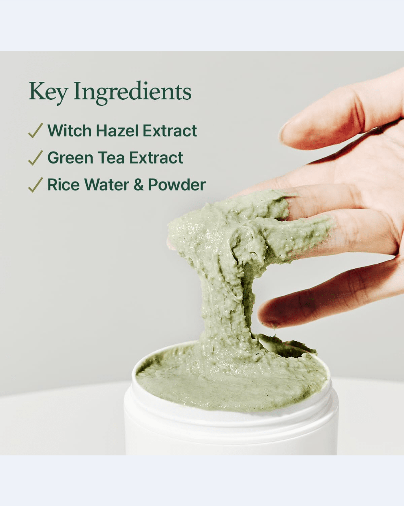 [1+1] Arencia Fresh Green Rice Mochi Cleanser 120g + 120g