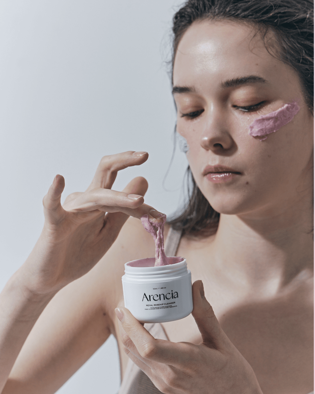 Arencia Fresh Royal Rosehip Mochi Soap Cleanser 120g (1ea)
