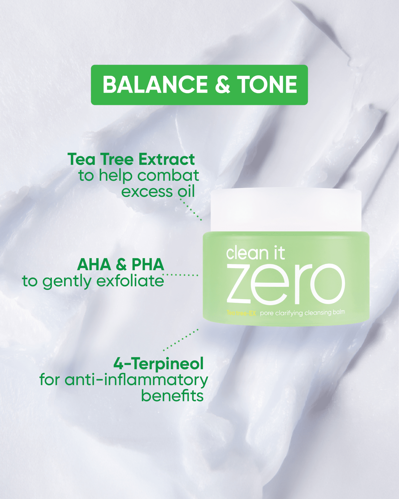 Banila Co Clean It Zero Pore Clarifying Cleansing Balm 100ml, 1pc