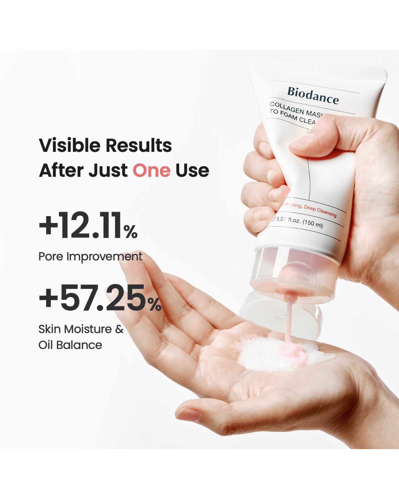Collagen Mask to Foam Cleanser 150ml