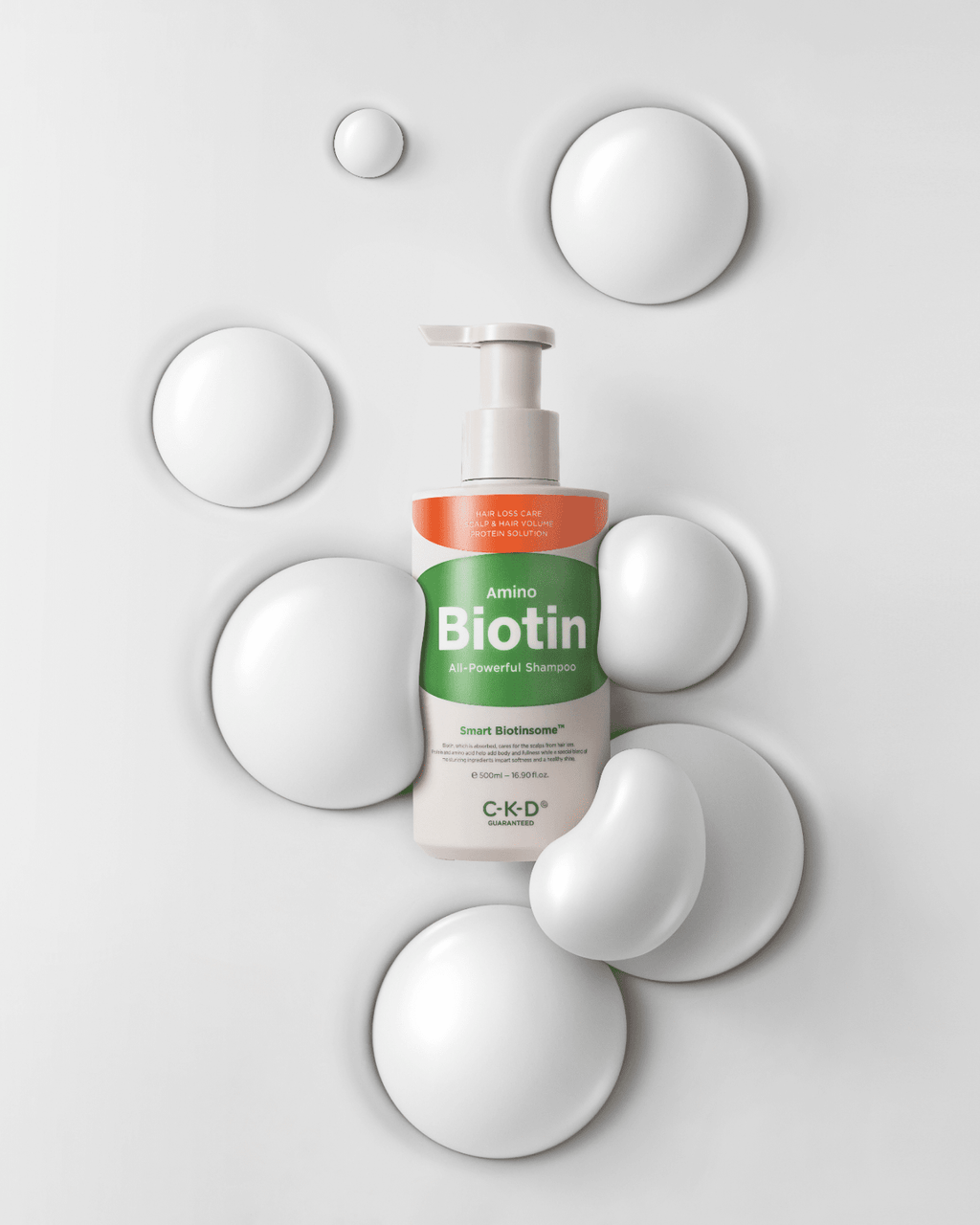 CKD Guaranteed Amino Biotin All-powerful Shampoo 500ml, 1pc