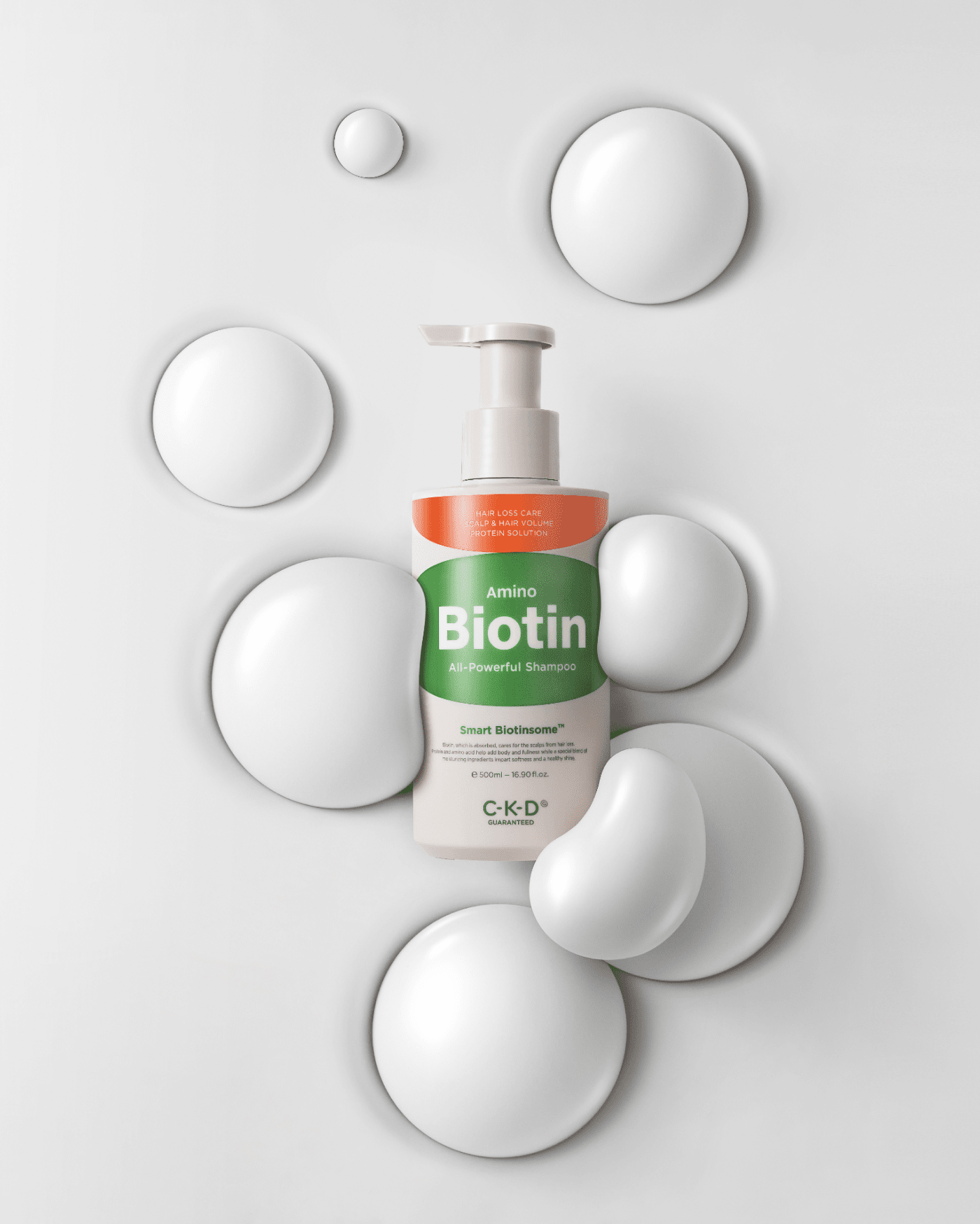 CKD Guaranteed Amino Biotin All-powerful Shampoo 500ml, 1pc