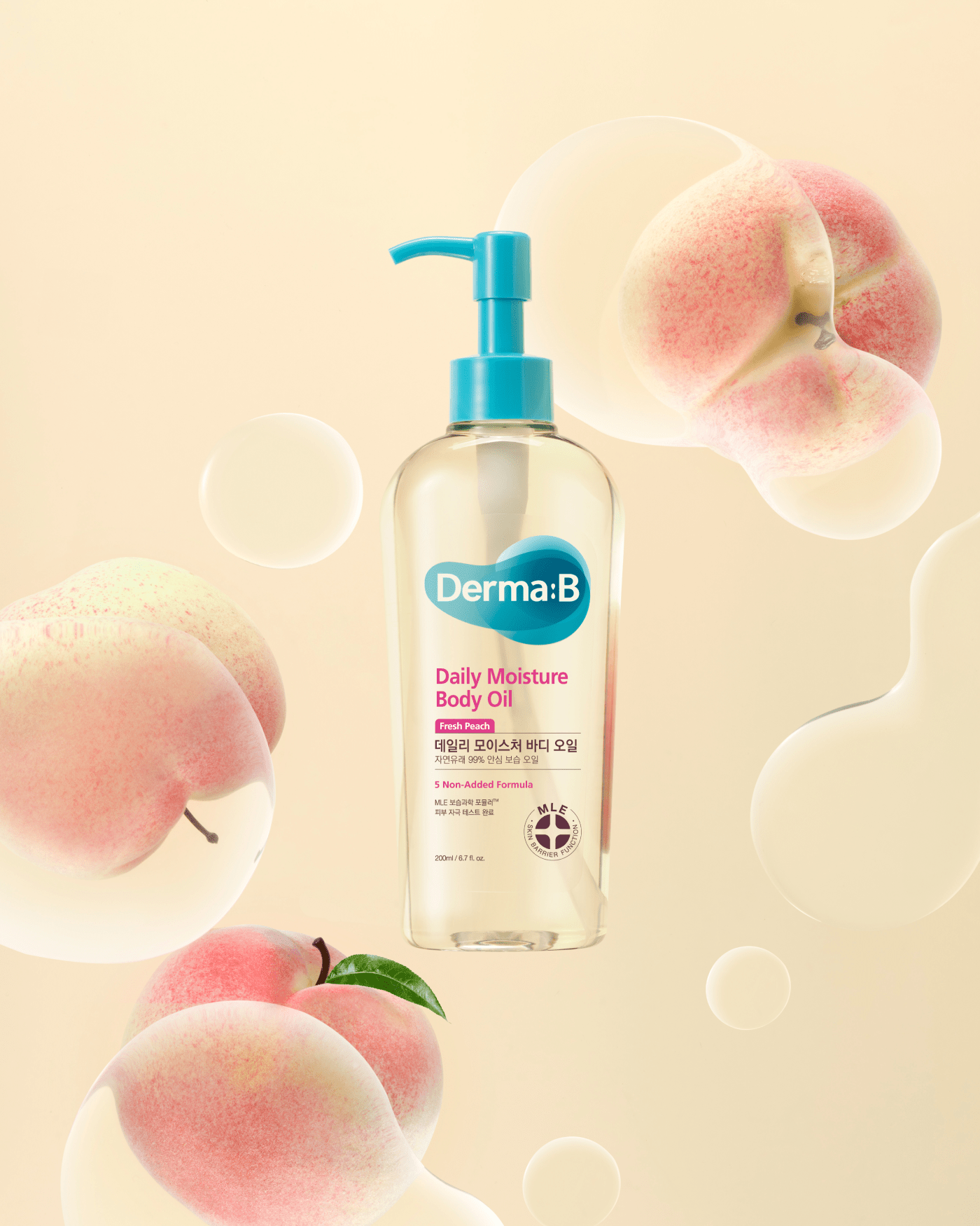 Derma B Daily Moisture Body Oil (200ml)