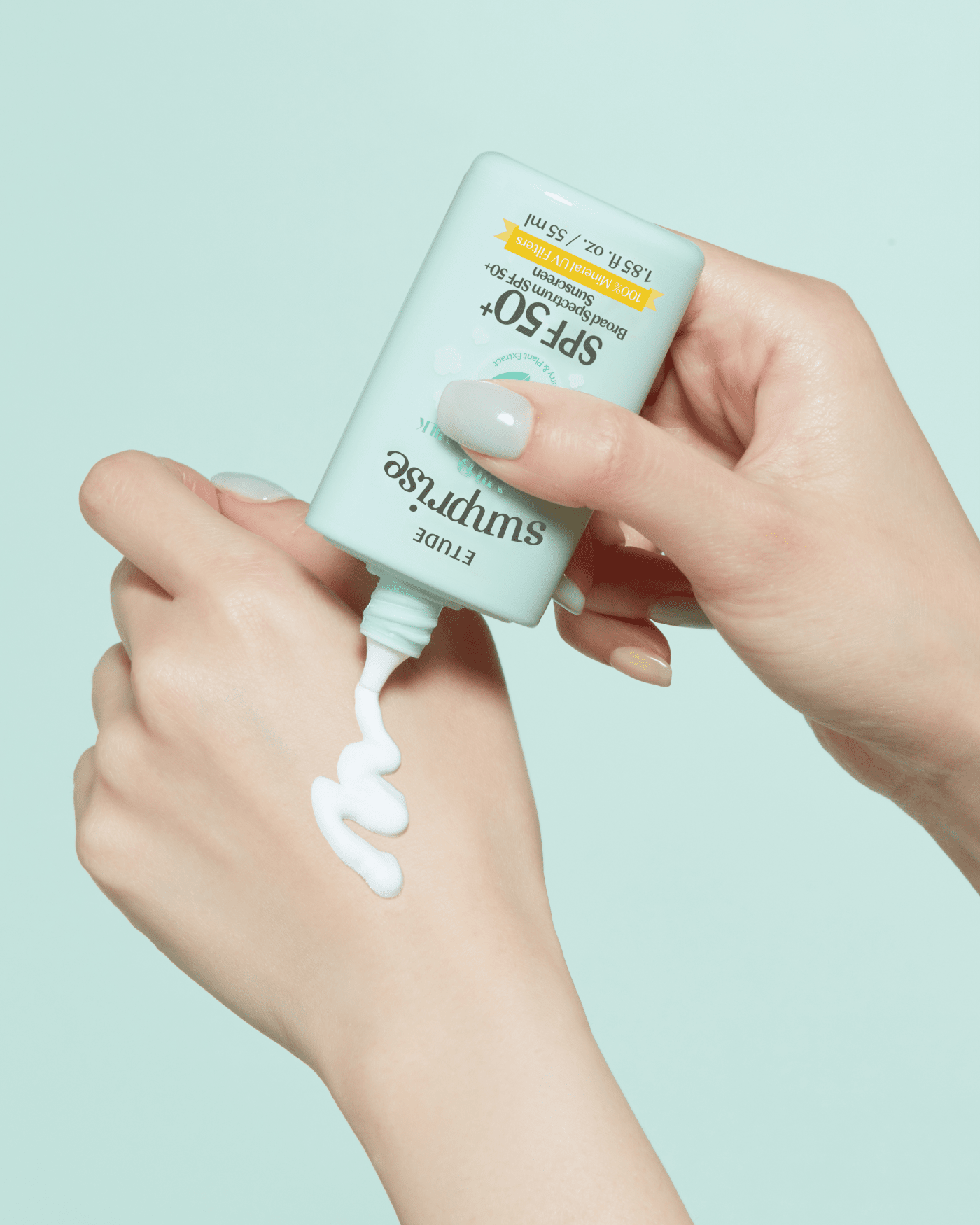 ETUDE Sunprise Mild Airy Finish Sun Milk SPF 50 55ml (1.85 fl. oz.)