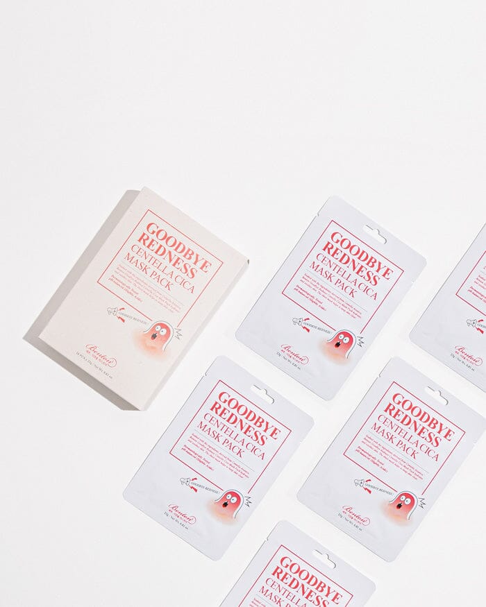 Benton Goodbye Redness Centella Mask Pack - 24Sheets
