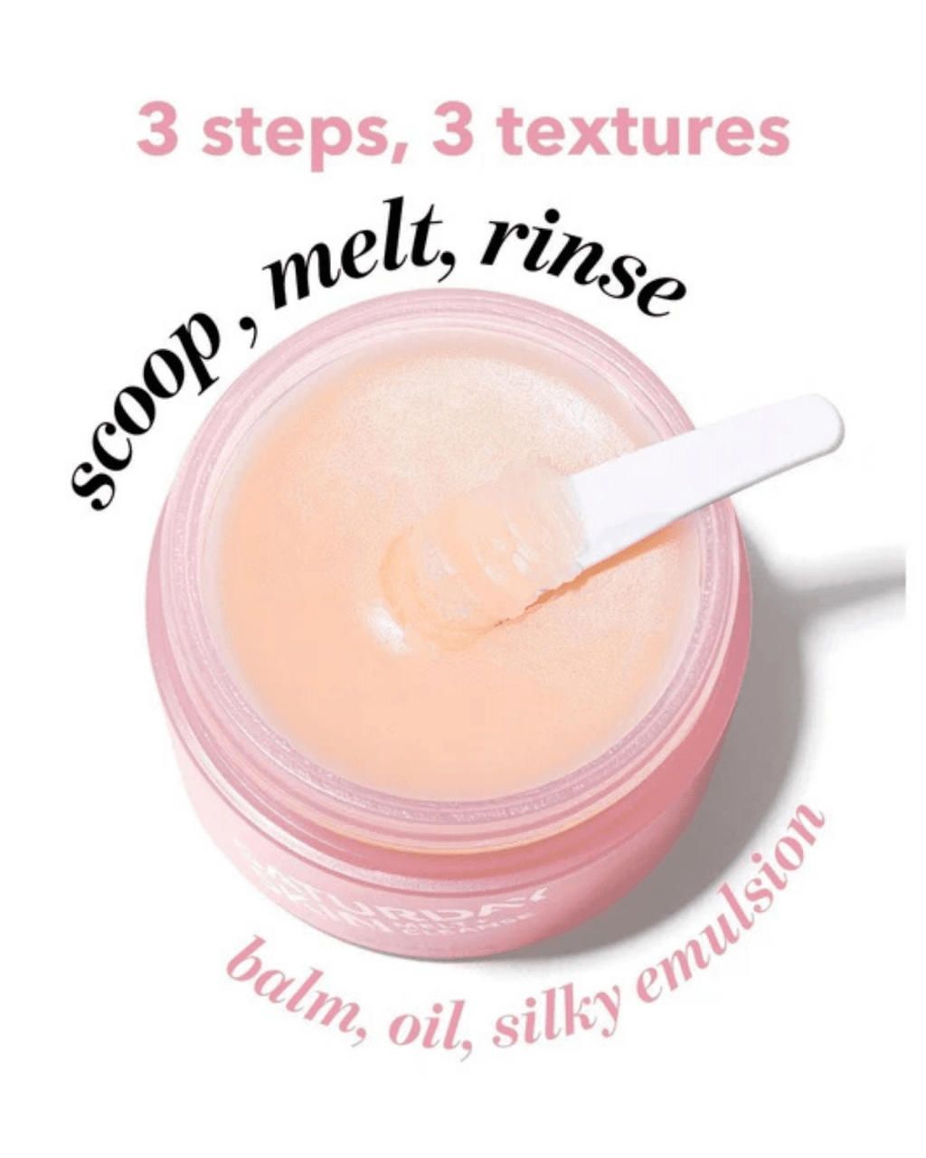 Saturday Skin Melt + Cleanse Makeup Melting Balm 100ml