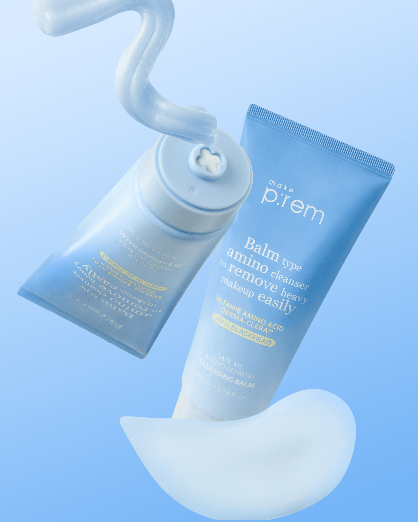MAKE P:REM Safe Me Amino Refresh Cleansing Balm 100ml