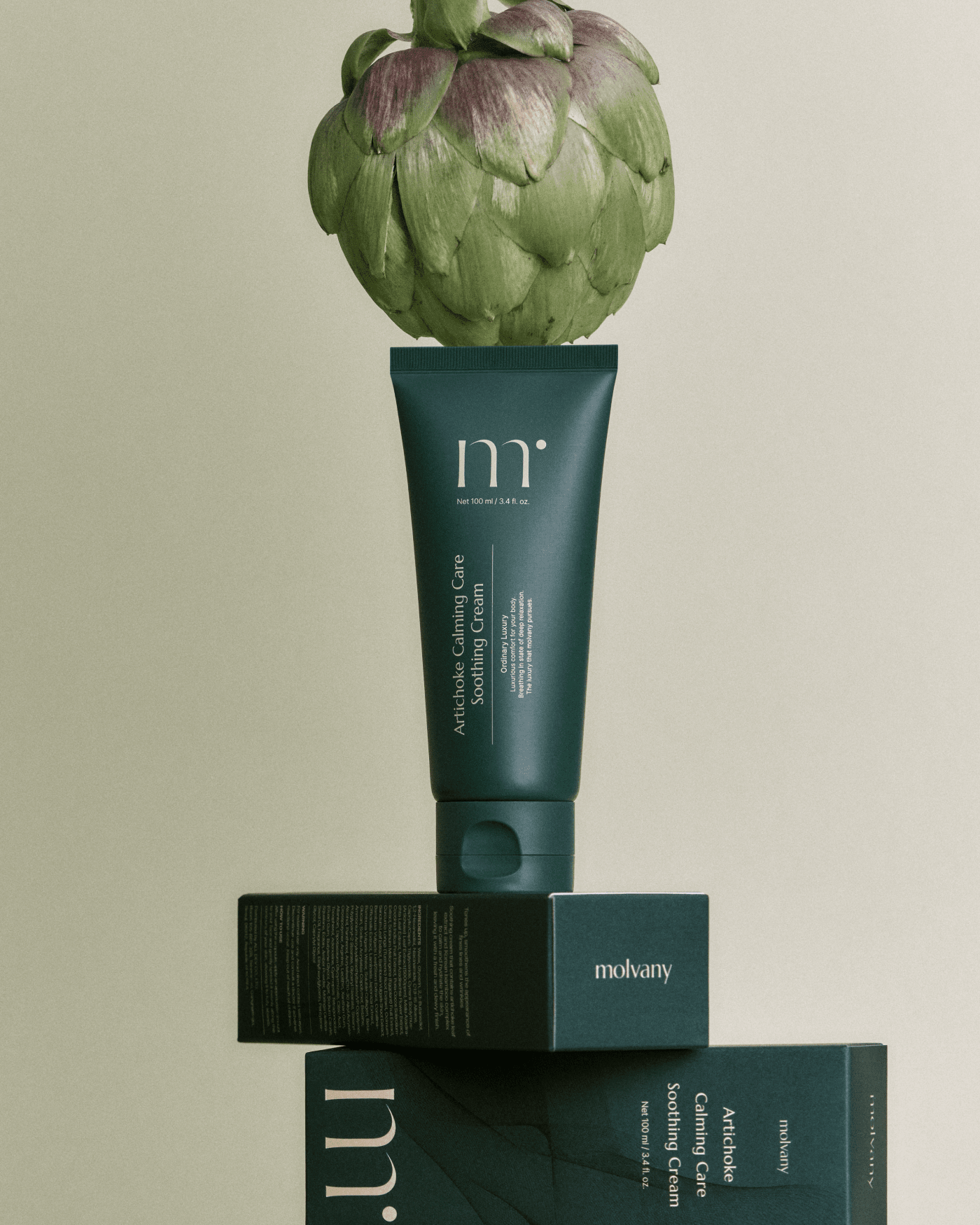 Molvany Artichoke Calming Care Soothing Cream 100ml (1pc)