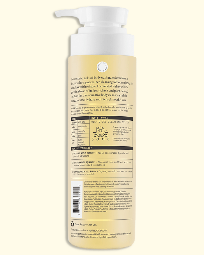 Naturium The Glow Getter Multi-Oil Body Wash, 100ml