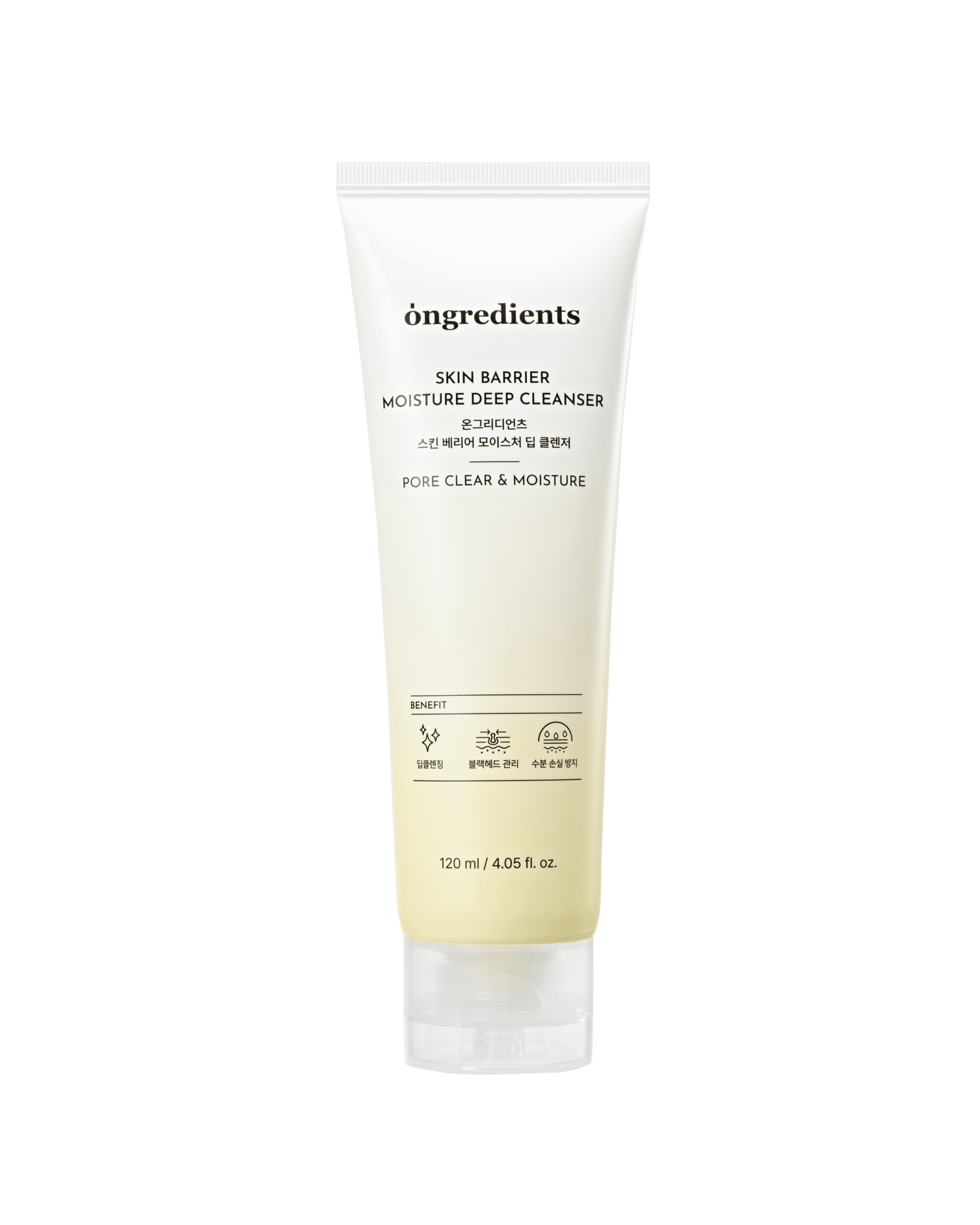 Ongredients Skin Barrier Moisture Deep Cleanser 120ml, 1pc