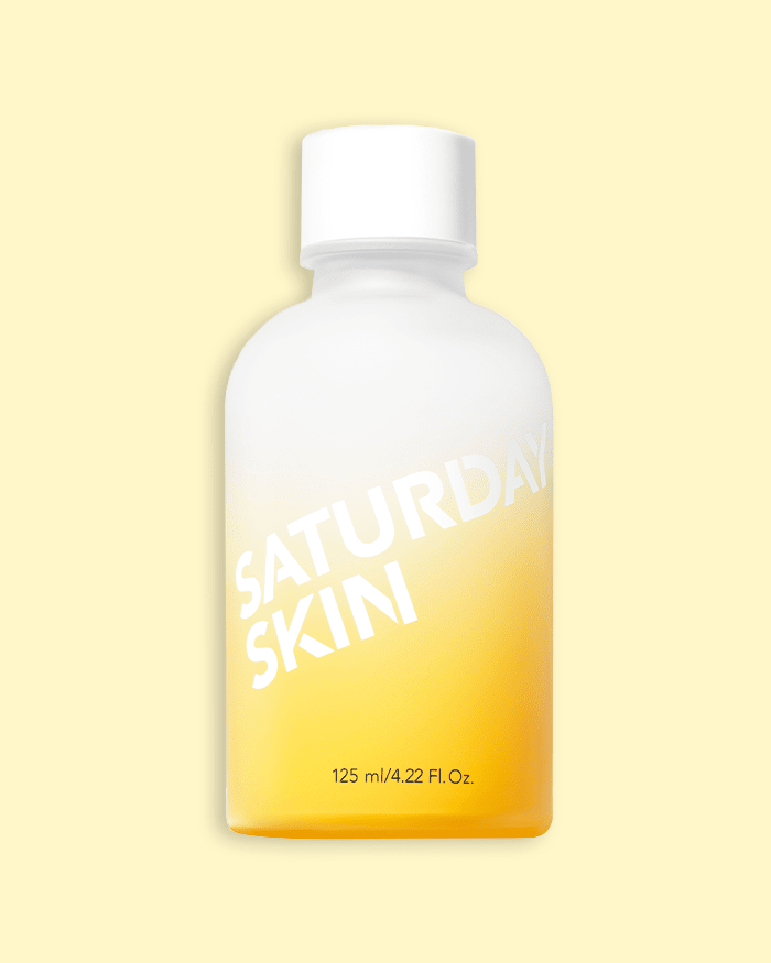 Saturday Skin Yuzu Vitamin C Bright Toner - Niacinamide Vitality Booster for Clear Skin 125ml
