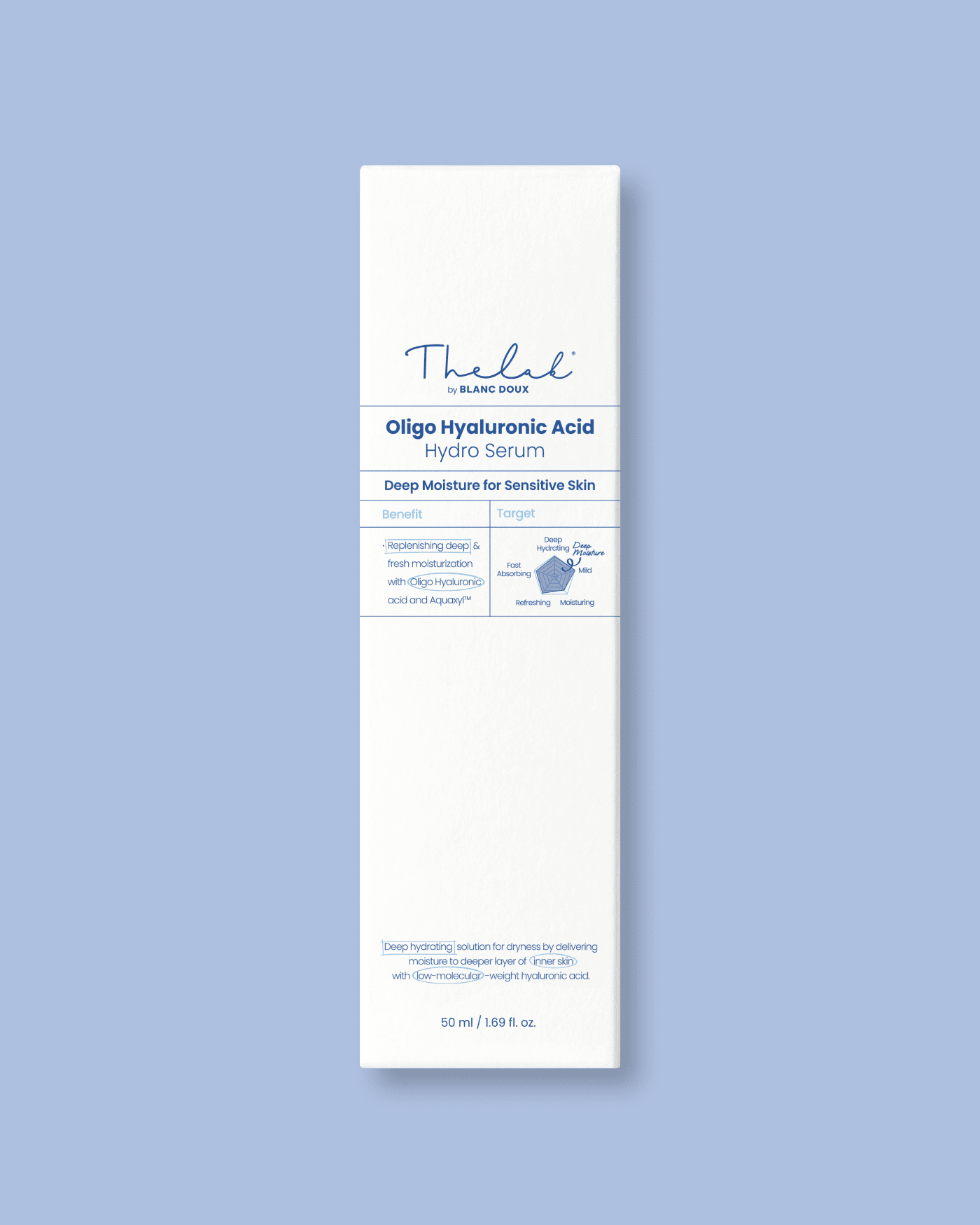 THE LAB by blanc doux Oligo Hyaluronic Acid Hydro Serum 50ml