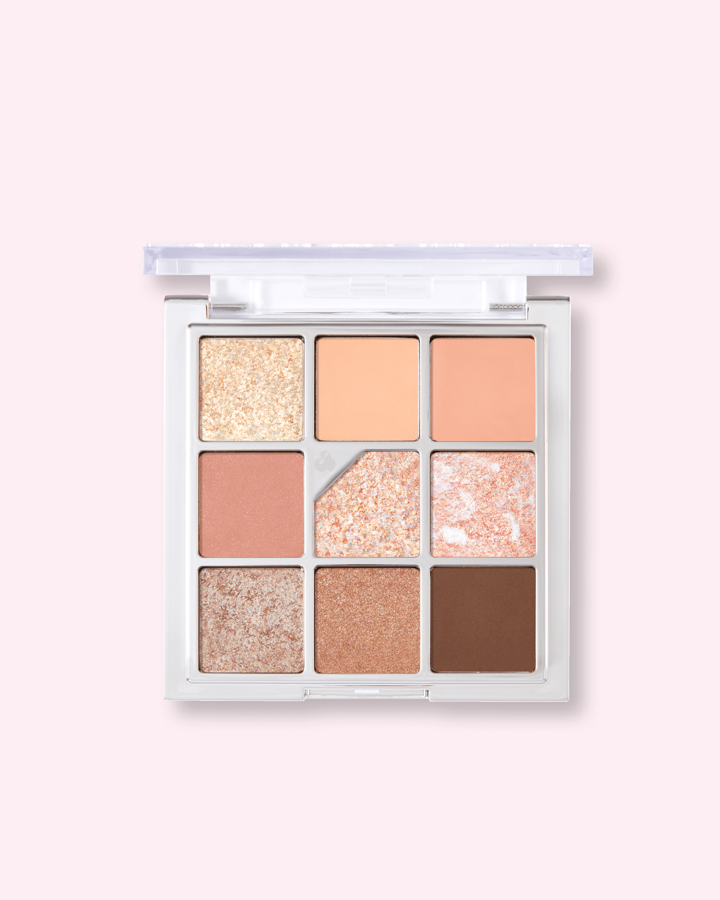 Glitterpedia Eye Palette - No3. All of Coral Pink 6ml