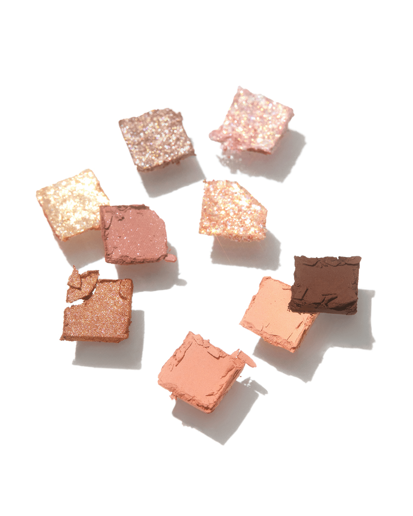 Glitterpedia Eye Palette - No3. All of Coral Pink 6ml