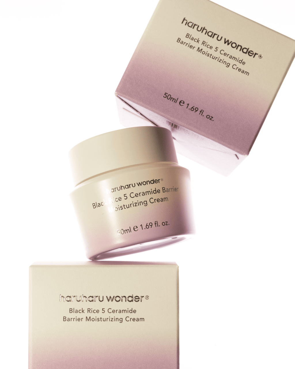 Haruharu Wonder Black Rice 5 Ceramide Barrier Moisturizing Cream 50ml, 1pc