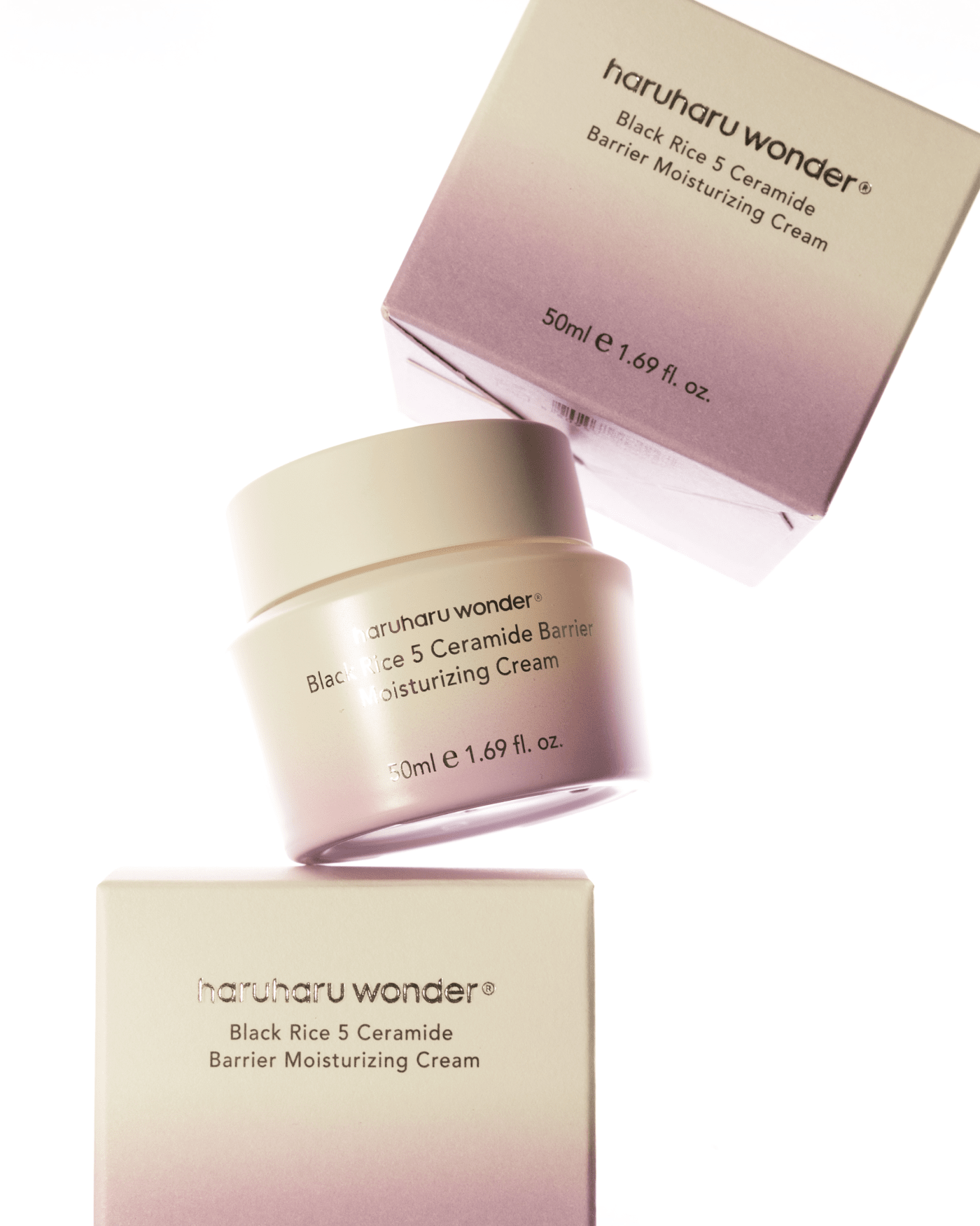 Haruharu Wonder Black Rice 5 Ceramide Barrier Moisturizing Cream 50ml, 1pc