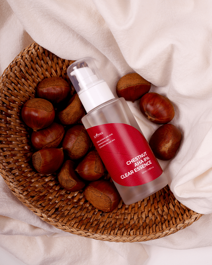 Isntree Chestnut 8% AHA Clear Essence 100ml (1pc)
