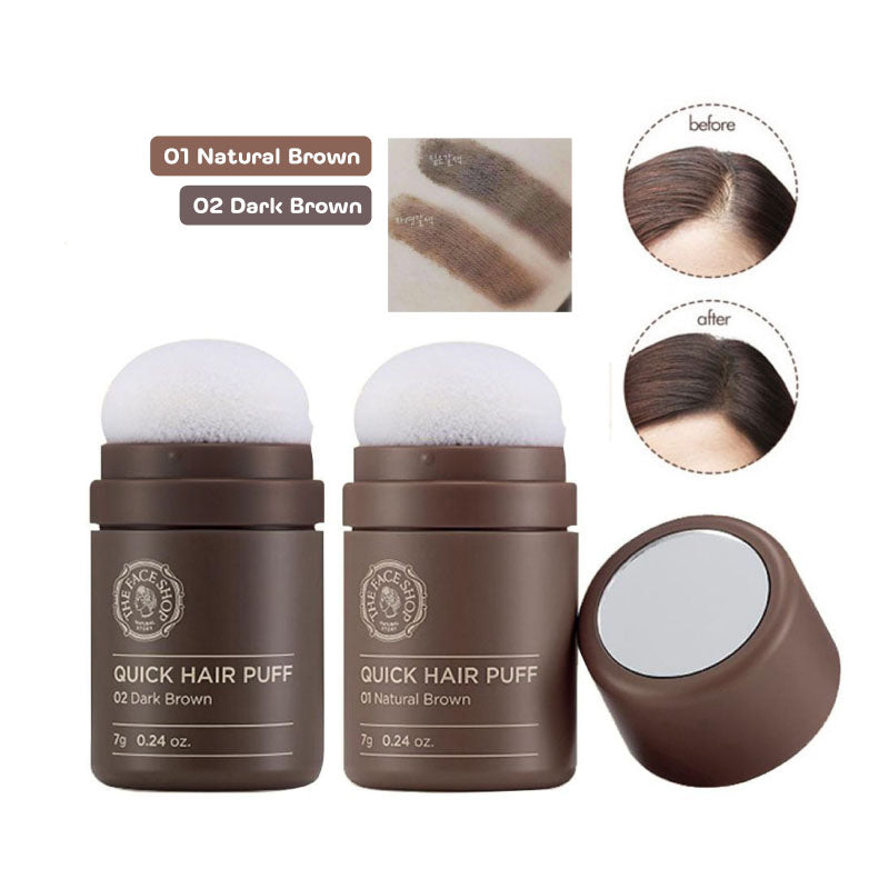 The Face Shop Quick Hair Puff Dark Brown 7g