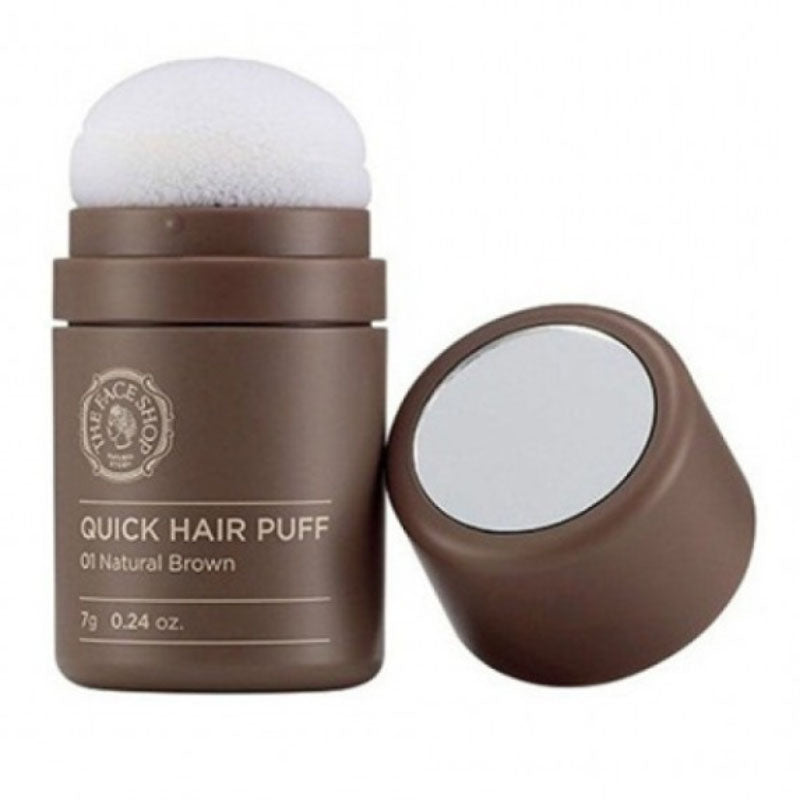 The Face Shop Quick Hair Puff Dark Brown 7g