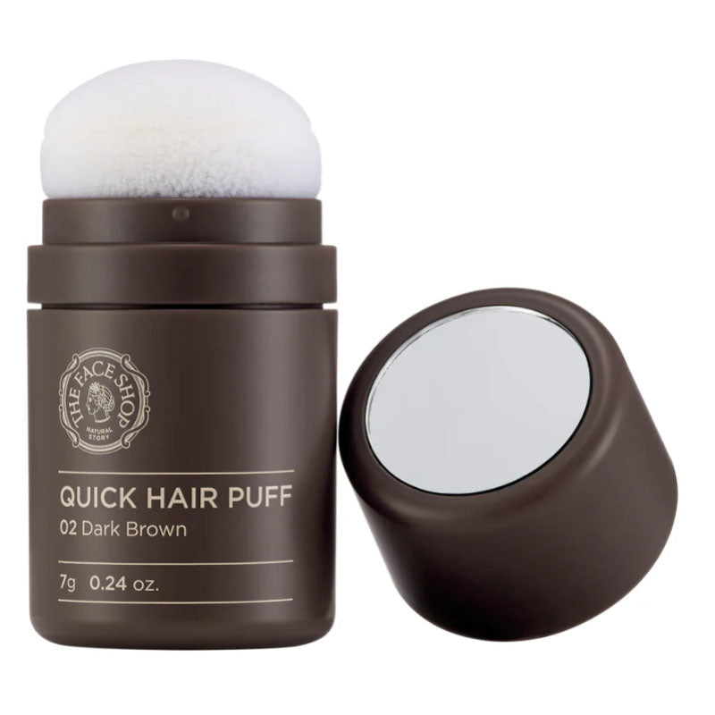 The Face Shop Quick Hair Puff Dark Brown 7g
