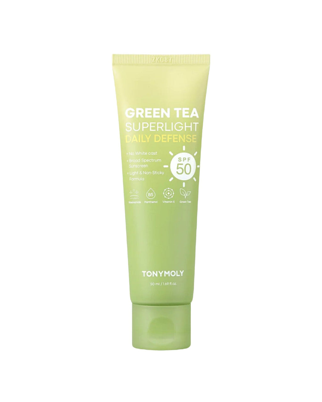 Tonymoly The Chok Chok Green Tea Watery Sun Cream 50ml (SPF50+), 2pcs