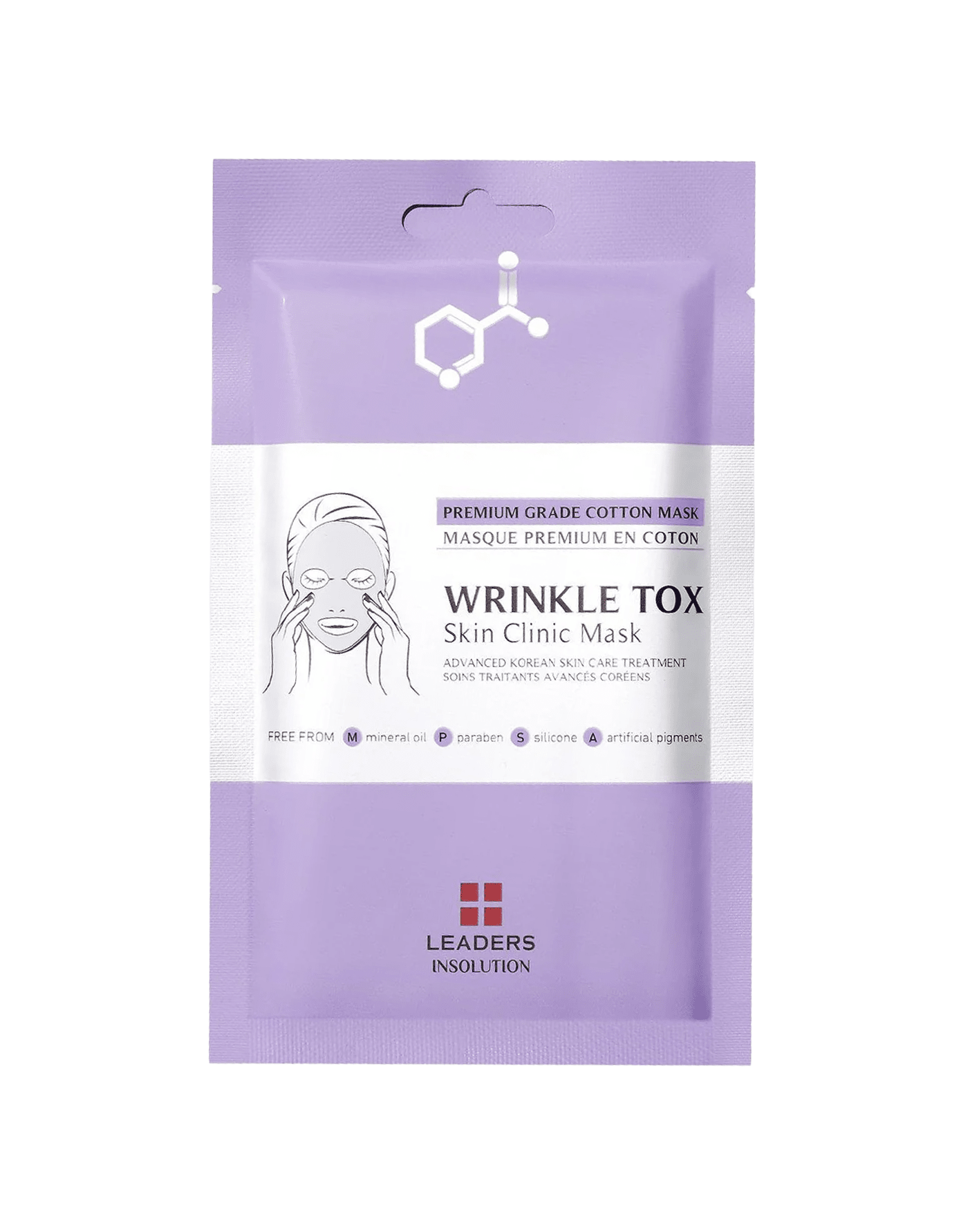 Leaders Cosmetics Insolution Wrinkle Tox Skin Clinic Mask - 30Sheets