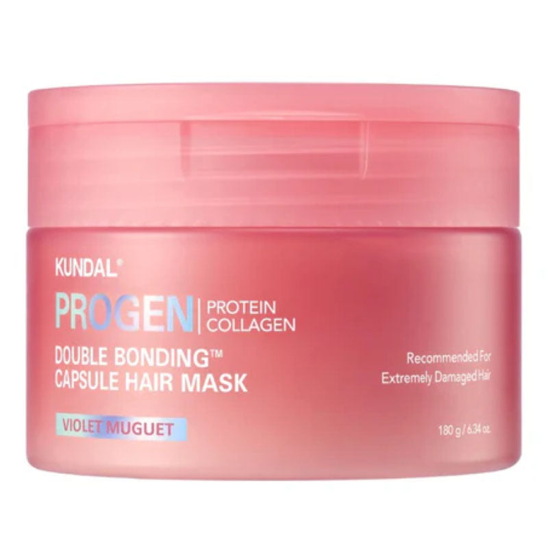 Kundal Progen Double Bonding Damage Care Hair Mask (Violet Muguet Scent) 180g, 1pc