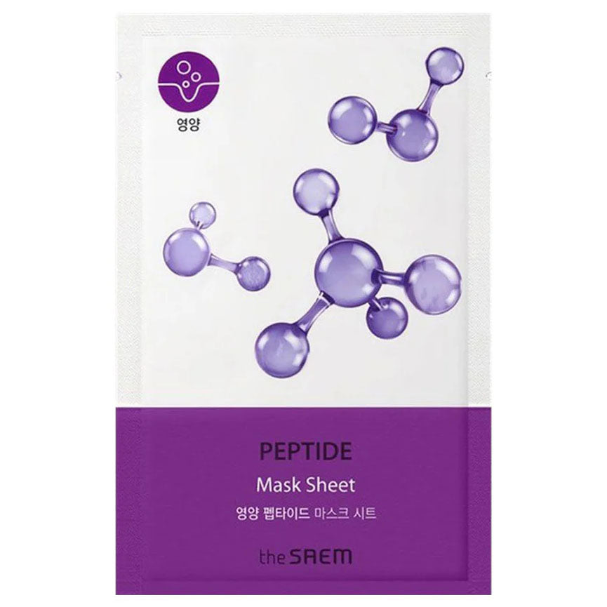 The Saem Bio Solution Radiance Multi-Vitamin Mask Sheet 20g (10+10, 20 Sheets)